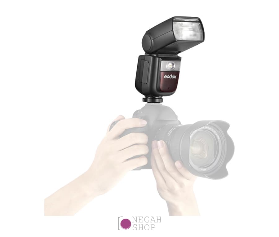 فلاش اکسترنال گودکس Godox V860 III S برای سونی به همراه باتری اضافه — تصویر ۵