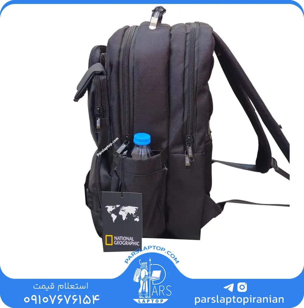 کوله پشتی لپ تاپ پرزیدنت مدل Giant مناسب برای لپ تاپ 14.1 تا 15.6 اینچی — تصویر ۴