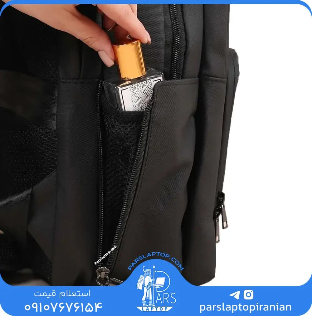 کوله پشتی لپ تاپ پرزیدنت مدل Eagle مناسب برای لپ تاپ 14.1 تا 15.6 اینچی — تصویر ۷