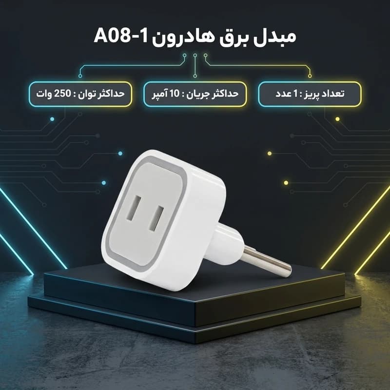 مبدل برق هادرون HADRON A08 — تصویر ۶