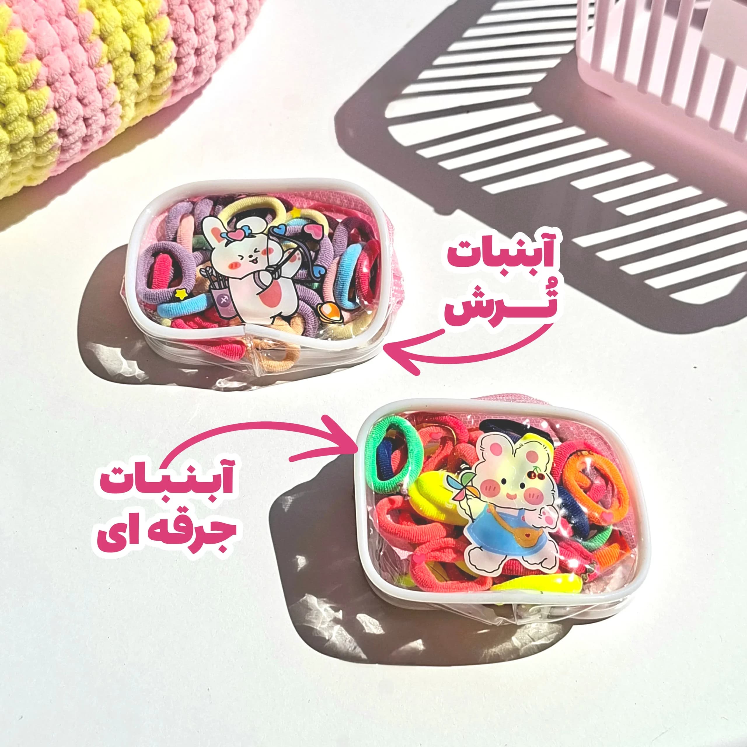 کیف طلقی مینی کش مو | طرح فانتزی — تصویر ۲
