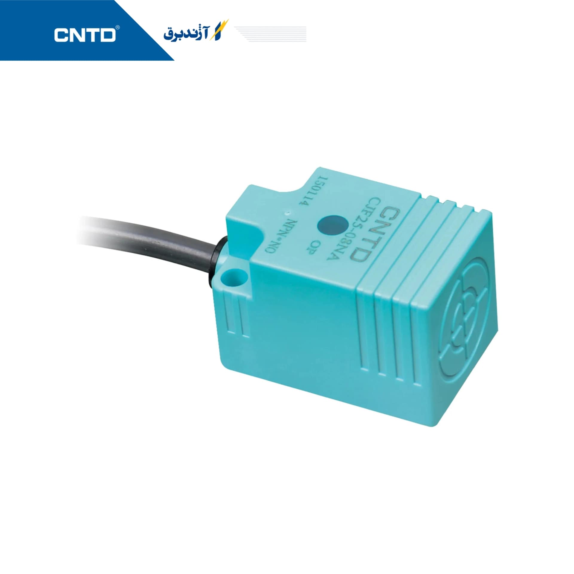 سنسور القایی مکعبی فاصله دید 8mm خروجی PNP NO