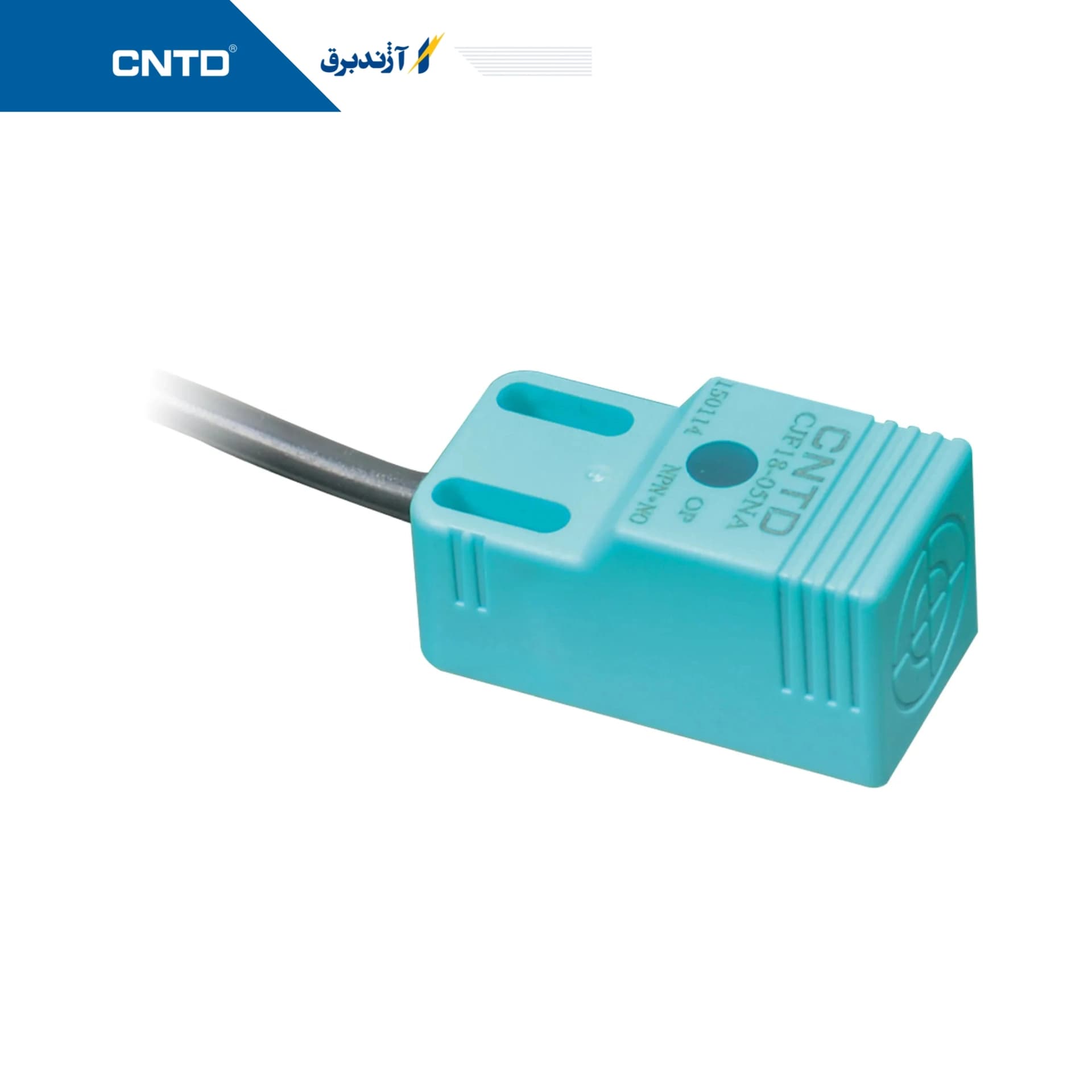 سنسور القایی مکعبی فاصله دید 5mm خروجی PNP NO