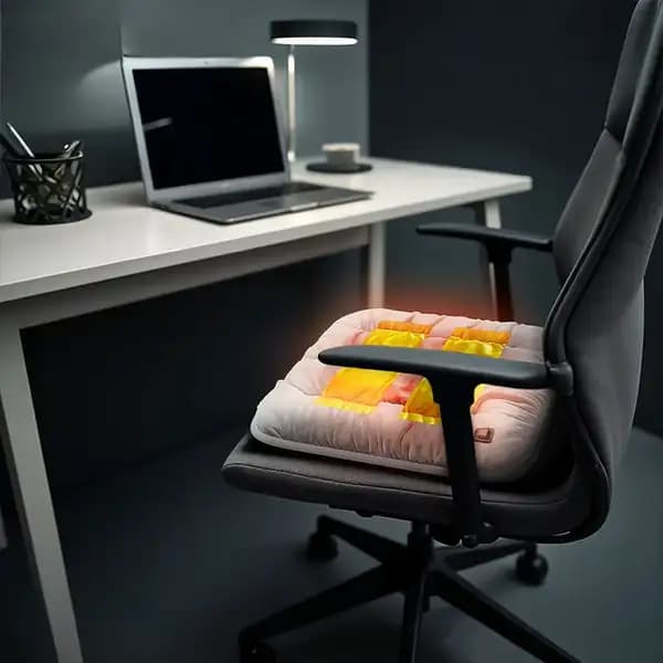 کوسن صندلی گرمکن دار گرین لاین مدل Green Lion Electric Heat Pad Heating Seat Cushion — تصویر ۴