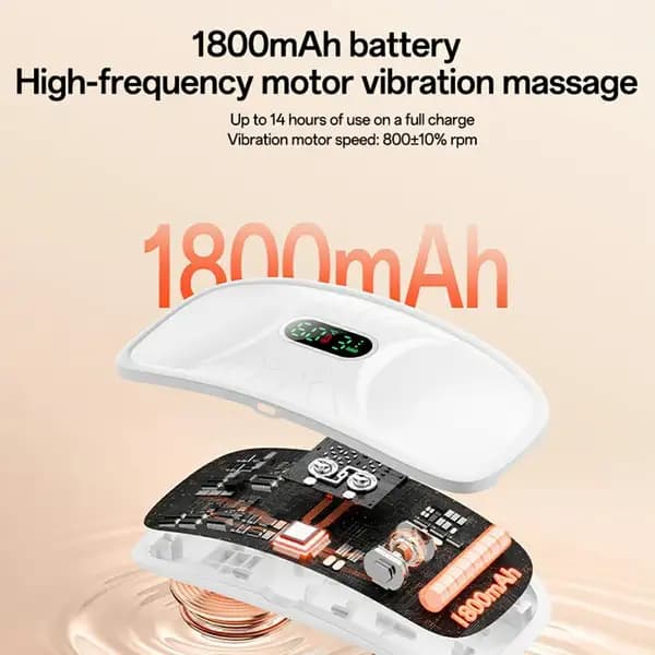کمربند گرمایشی و ماساژور قاعدگی یسیدو مدل YESIDO MG28 — تصویر ۲