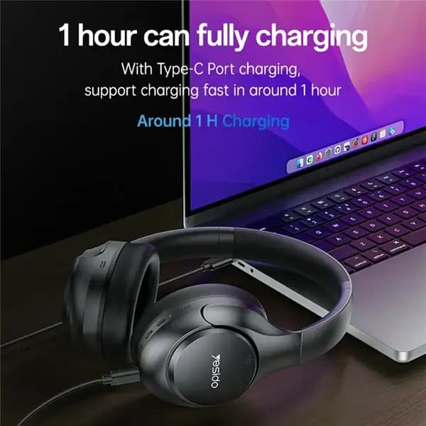 هدست یسیدو مدل Yesido EP09 HiFi Sound Noise Cancellation — تصویر ۶