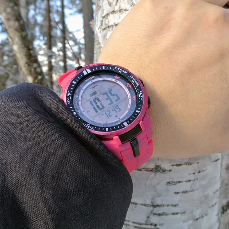 ساعت مچی مردانه زنانه کاسیو پروترک PRO TREK PRW-3000-4B — تصویر ۲
