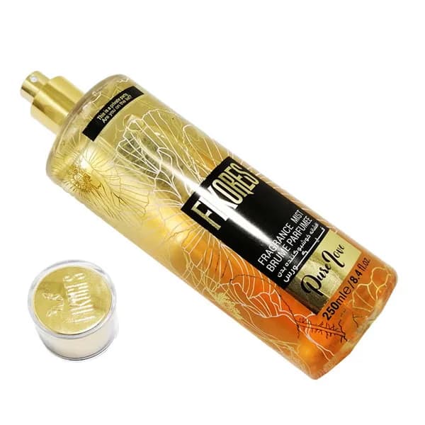 بادی اسپلش و عطر مو زنانه فیکورس مدل Pure Love حجم 250 میلی — تصویر ۲