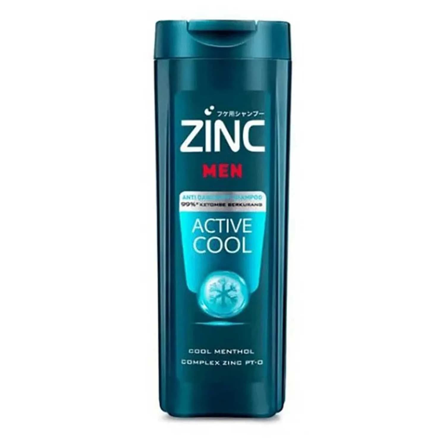 شامپو ضد ریزش مو مردانه ACTIVE COOL زینک حجم 340 میلی لیتر