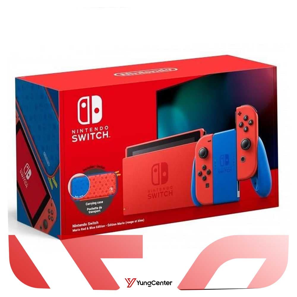 نینتدو سوییچ Nintendo Switch باندل Mario قرمز آبی — تصویر ۲