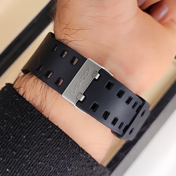 ساعت مچی کاسیو جی شاک دو زمانه مشکی G-Shock (دو موتوره) — تصویر ۶