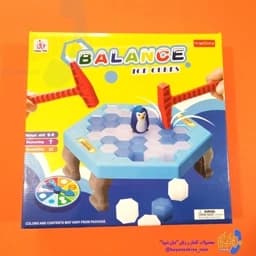 بازی فکری یخ ها و پنگوئن تعادل(پینگو بالانس) جعبه دار با کیفیت — تصویر ۲