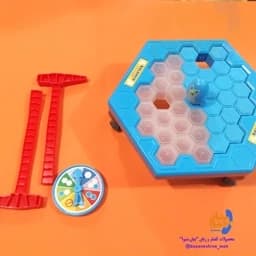 بازی فکری یخ ها و پنگوئن تعادل(پینگو بالانس) جعبه دار با کیفیت — تصویر ۴