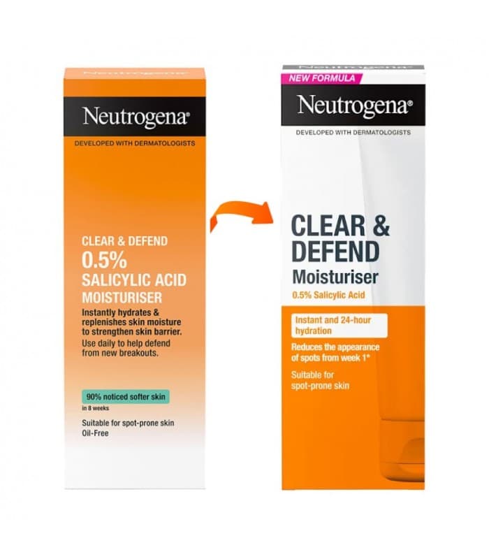 کرم آبرسان ضد جوش و فاقد چربی نیتروژنا Clear & Defend — تصویر ۳