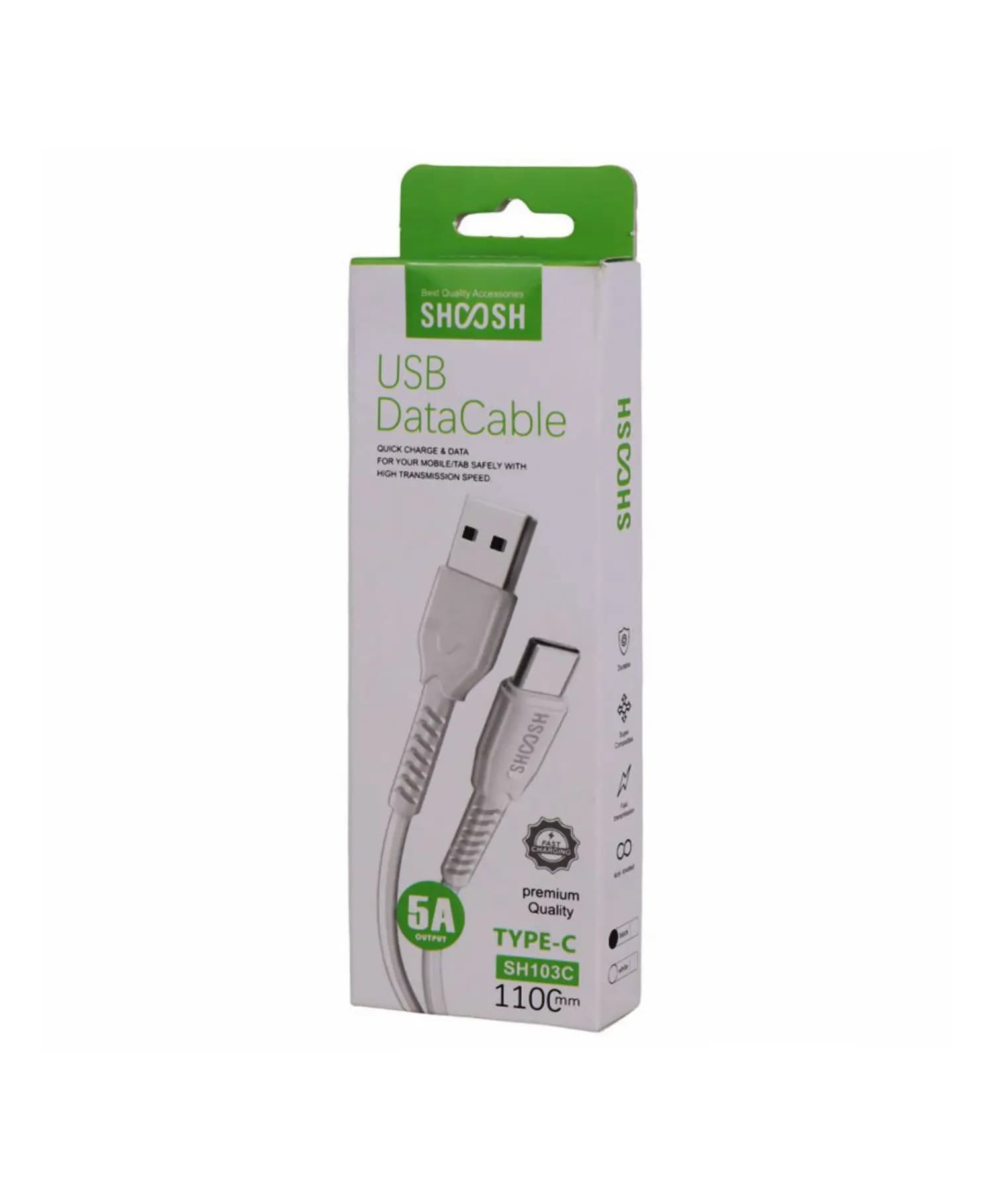 کابل شارژ USB به Type C شوش مدل SH-103C — تصویر ۴