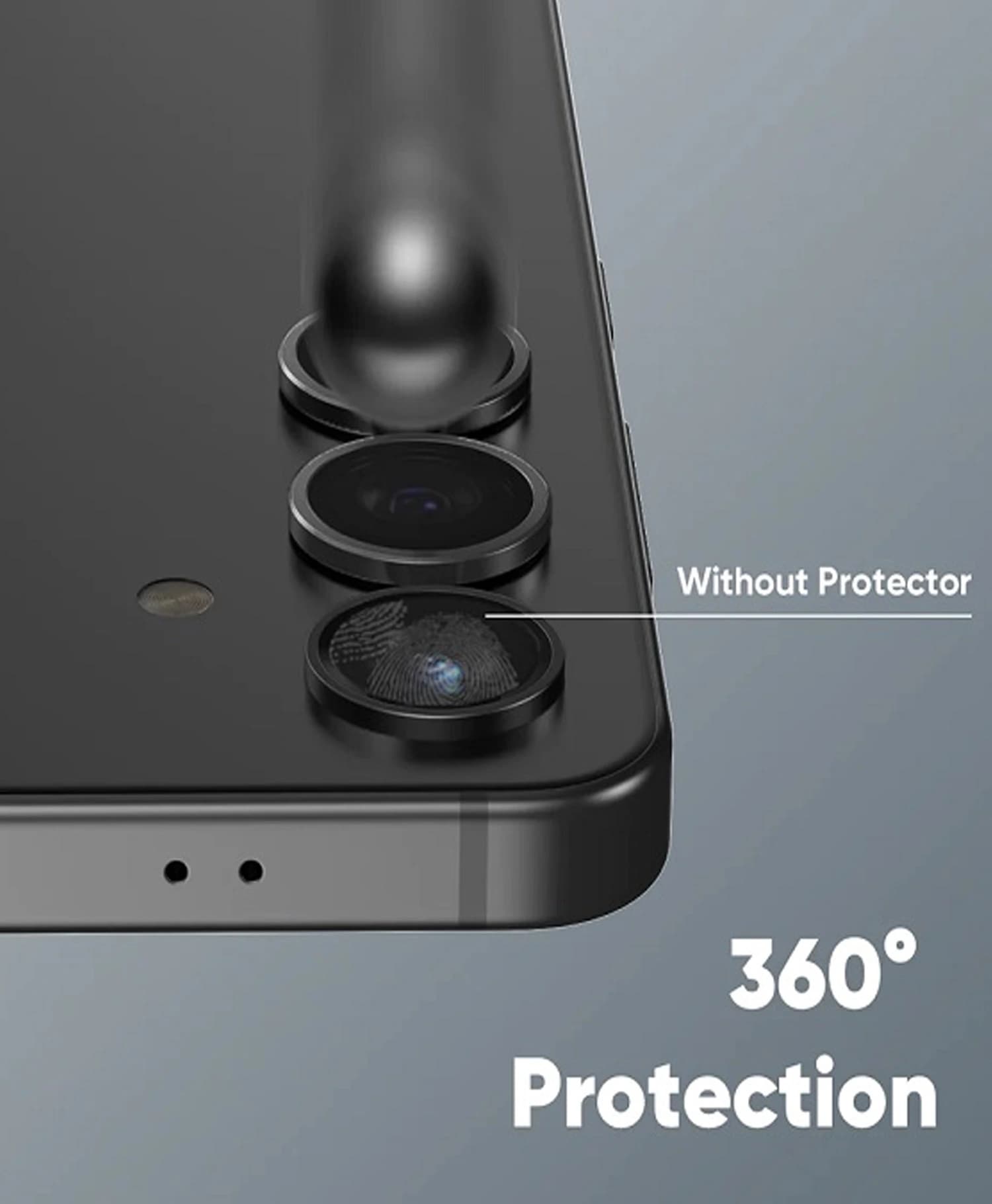 محافظ لنز فلزی Samsung S24 FE — تصویر ۳
