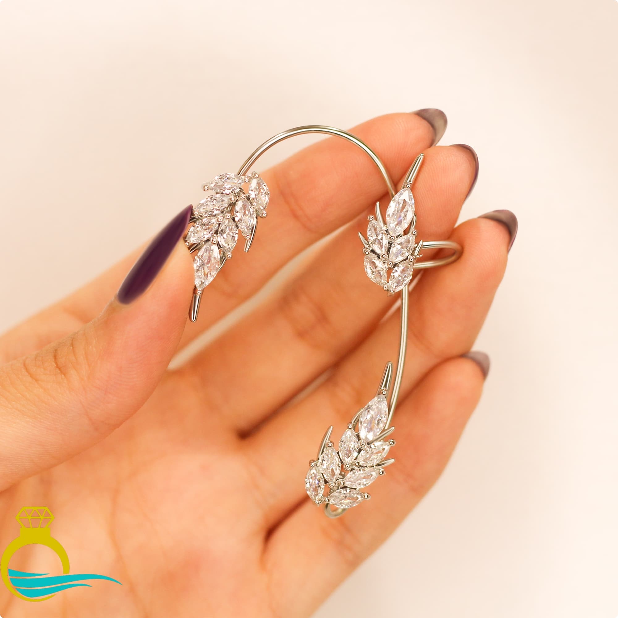 گوشواره مدل PS1067 ایرکراس — تصویر ۳