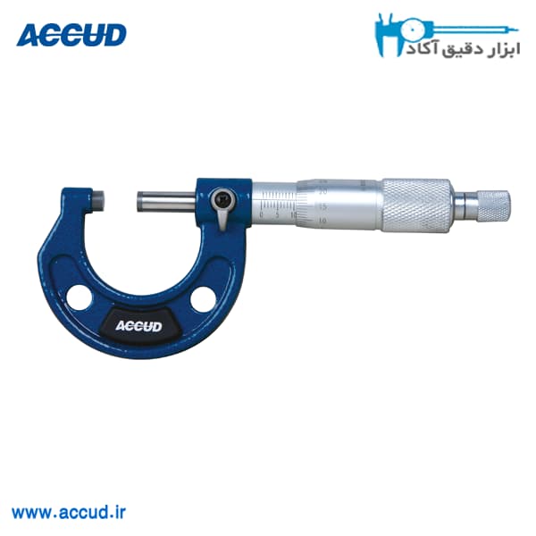 میکرومتر خارج سنج 75-50 میلی متر Accud (اکود با گارانتی شرکتی) مدل 321-003-01