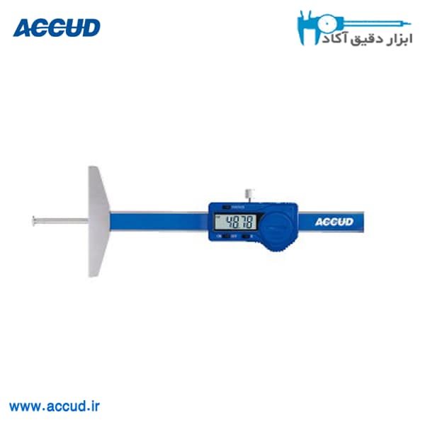 عمق سنج دیجیتال شیار 150 میلیمتر Accud (اکود با گارانتی شرکتی) مدل 193-006-11