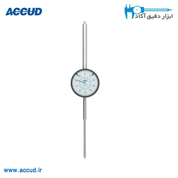 ساعت اندیکاتور 50 میلیمتر Accud (اکود با گارانتی شرکتی) مدل 229-050-21