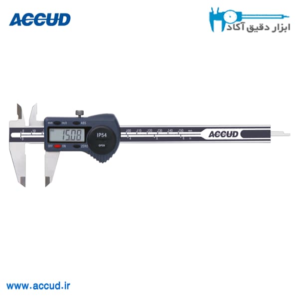 کولیس دیجیتال (سریع) 30 سانتی متر Accud (اکود با گارانتی شرکتی) مدل 111-012-11