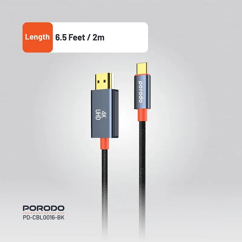 کابل HDMI پرودو مدل PORODO PD-CBL0016-BK — تصویر ۶