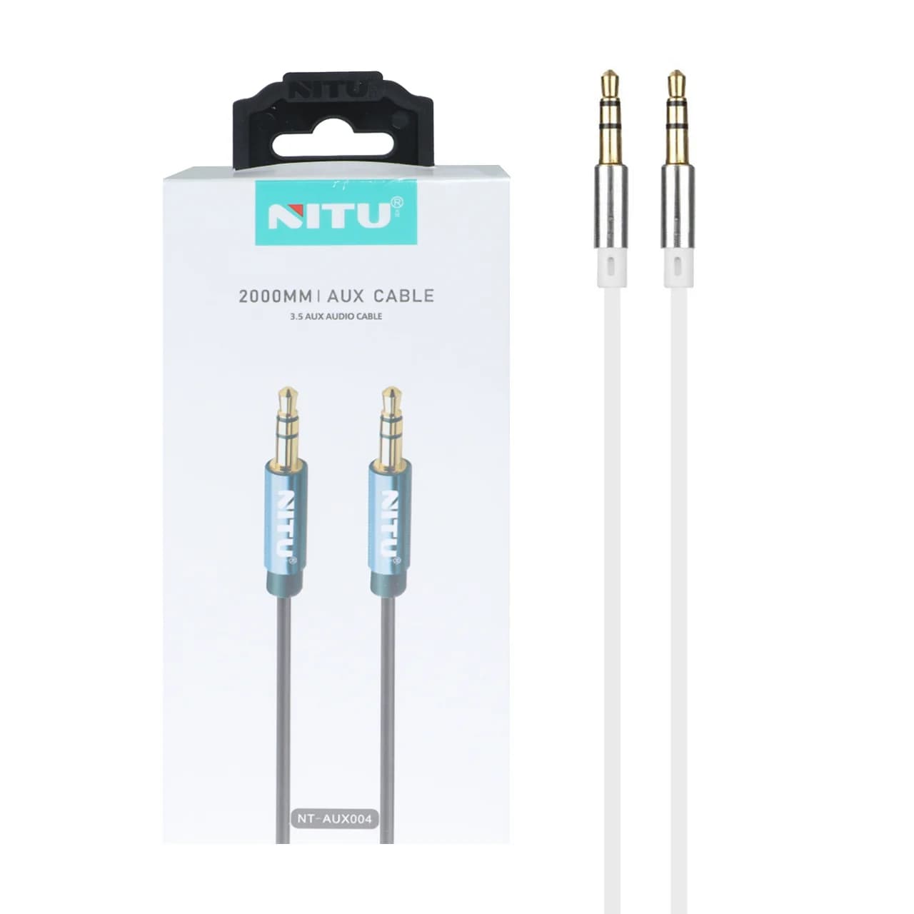 کابل 2 متری Nitu Aux مدل NT- Aux004