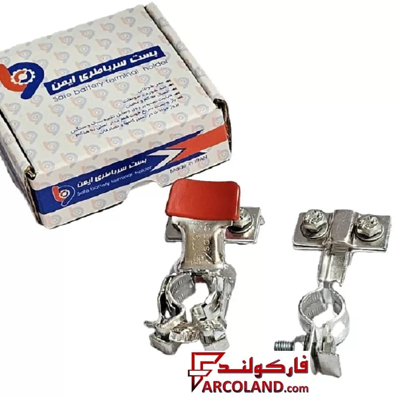 پک سرباطری اهرمی فابریکی مثبت و منفی ایمن مناسب پژو 207 — تصویر ۲