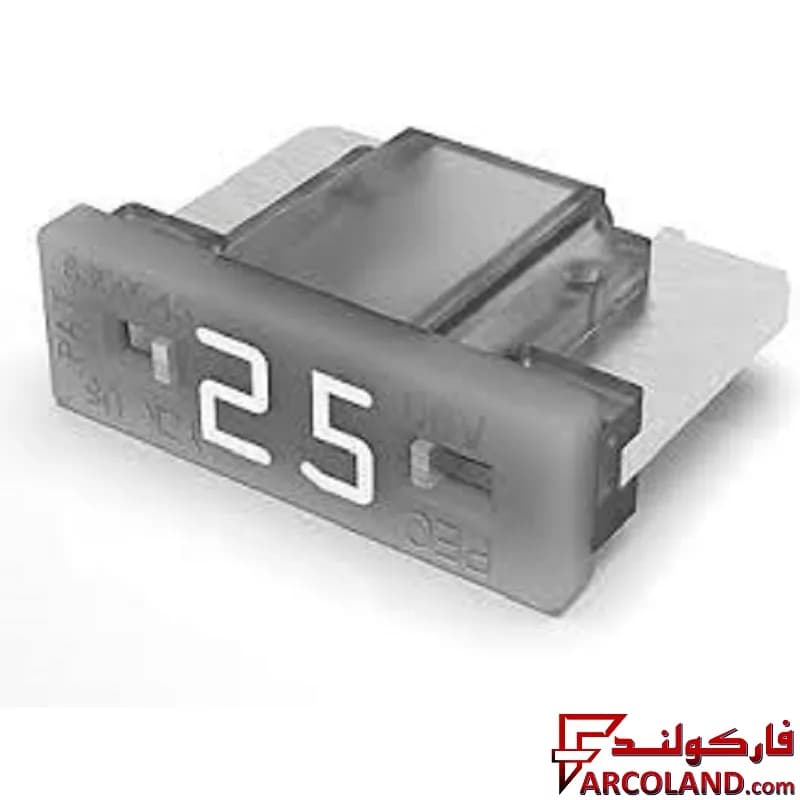 مینی فیوز پایه کوتاه (تویوتایی) خودرو دوشاخ ژاپنی پک (PEC) 25 آمپر