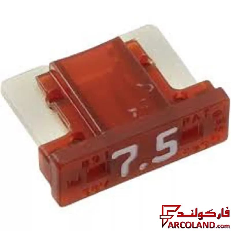 مینی فیوز پایه کوتاه (تویوتایی) خودرو دوشاخ ژاپنی لیتل اصلی 7.5 آمپر