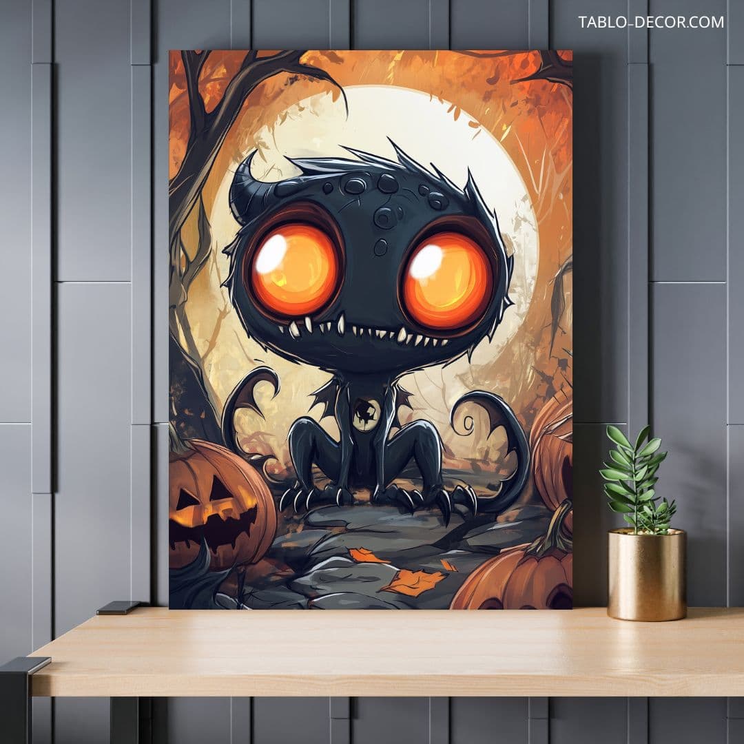 تابلو دکوراتیو فانتزی هالووین1 Halloween