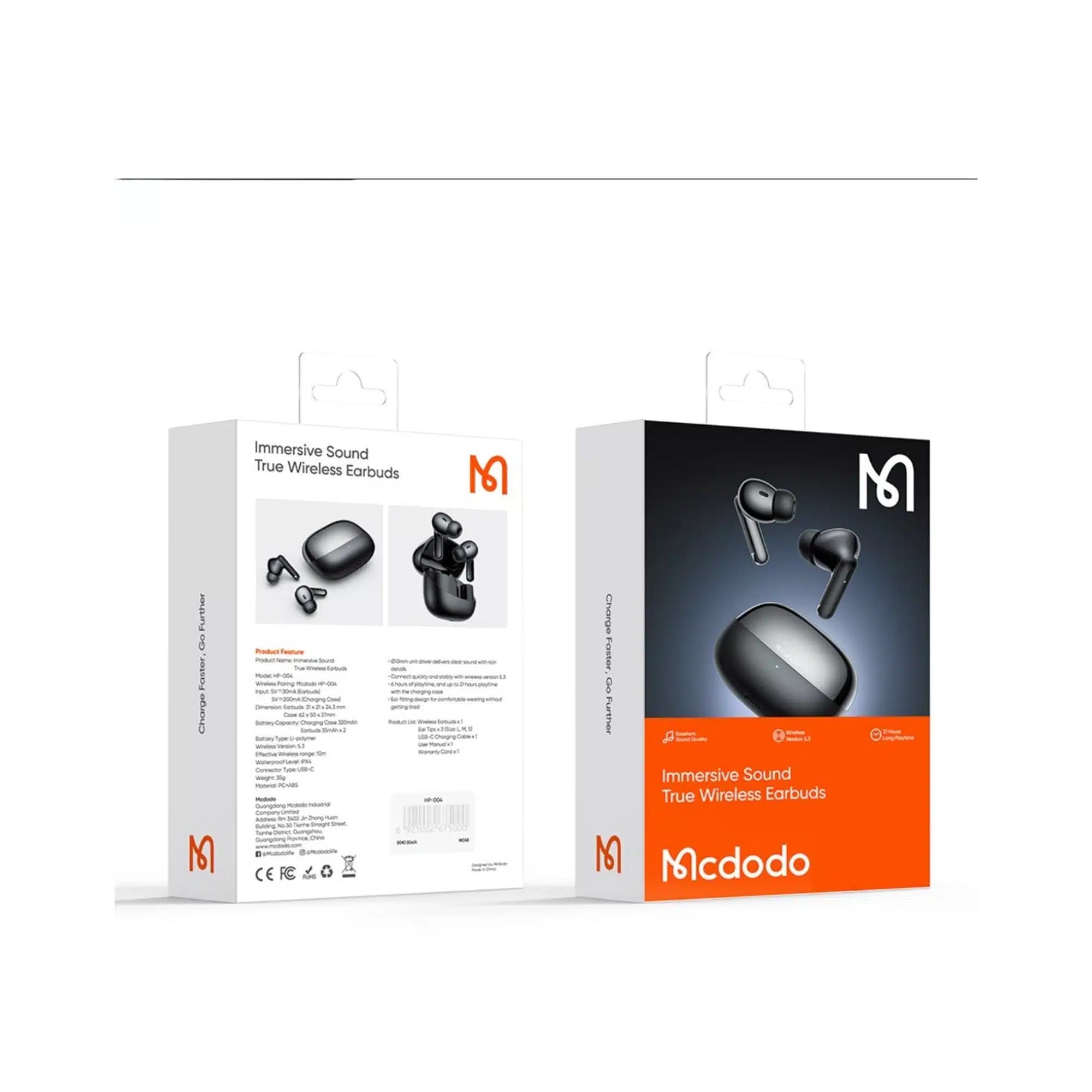 هندزفری بلوتوثی مکدودو مدل Mcdodo HP-0041 — تصویر ۲