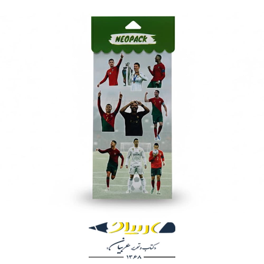استیکر نئوپک – طرح کریستیانو رونالدو