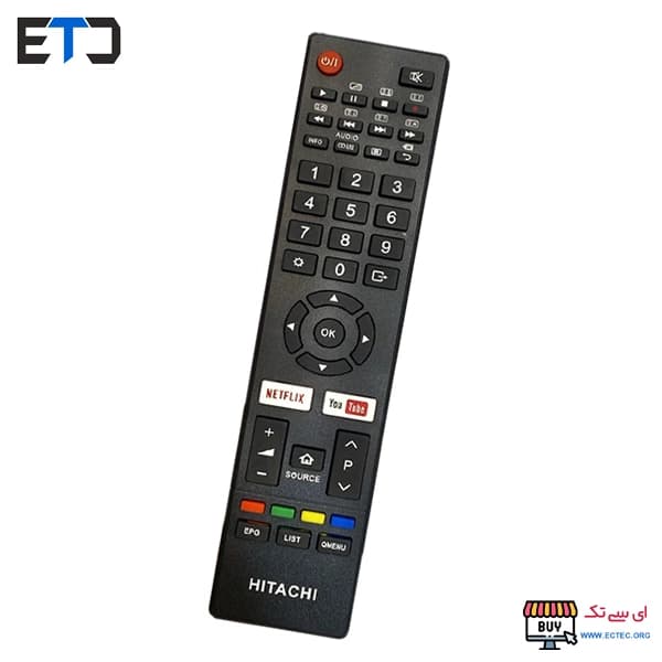 ریموت کنترل تلویزیون هیتاچی HITACHI نتفلیکس دار — تصویر ۲