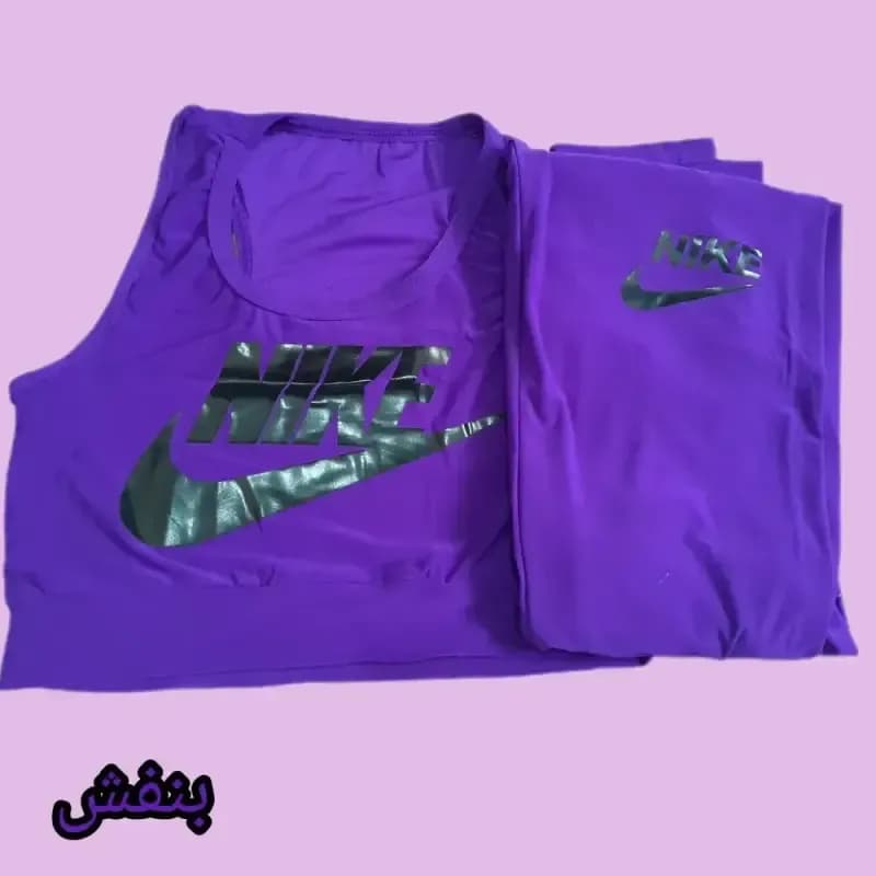 ست نیم تنه و ساپورت ورزشی زنانه جنس فیلامنت سایز 38 تا 48 — تصویر ۲