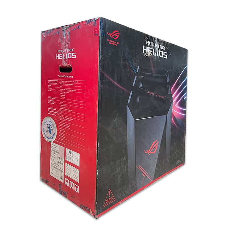 قاب کیس کامپیوتر ایسوس ASUS ROG Strix Helios استوک در حد نو — تصویر ۷