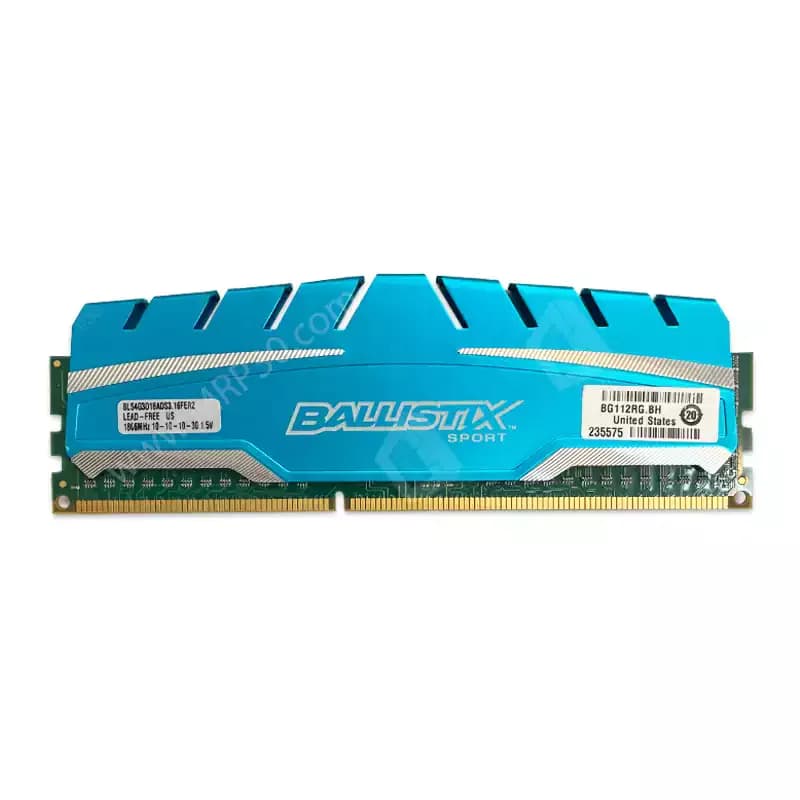 رم کروشال Crucial Ballistix Sport 8GB DDR3 1866Mhz استوک — تصویر ۲