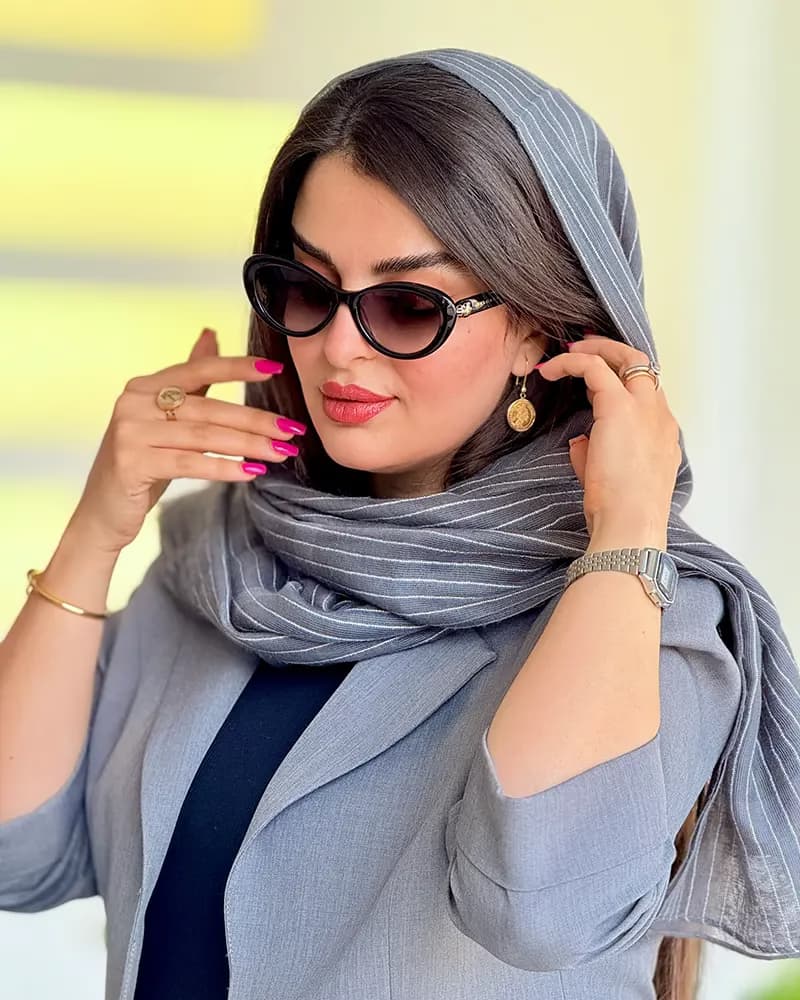 عینک آفتابی زنانه بولگاری مدل BVLGARI BV50051 — تصویر ۲