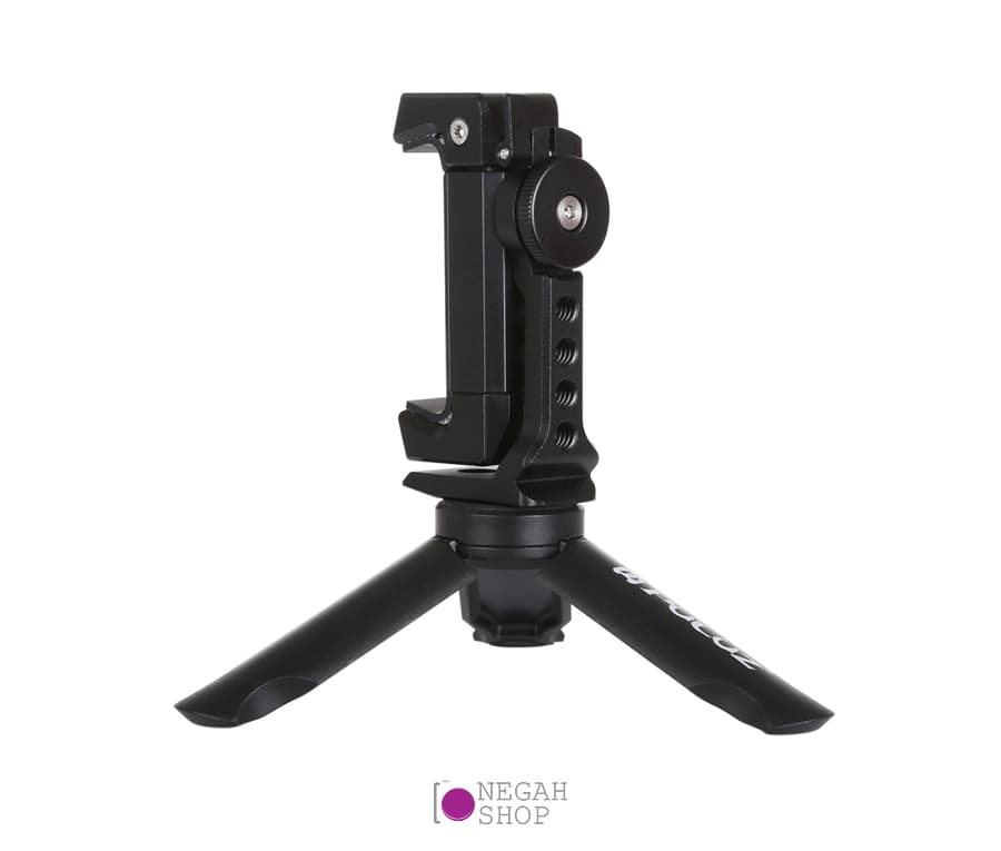 سهپایه نگهدارنده گوشی موبایل Puluz PKT41 با کلدشو — تصویر ۶
