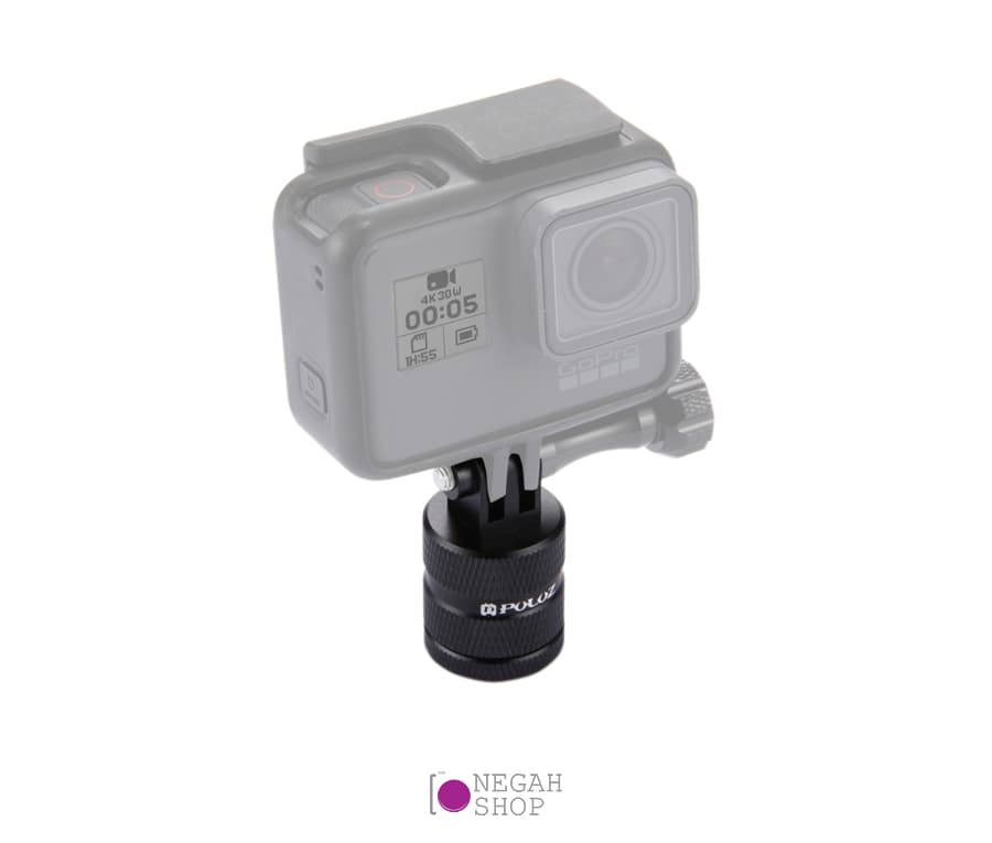 مانت چرخشی 360 درجه دوربین ورزشی Puluz PU219 — تصویر ۲