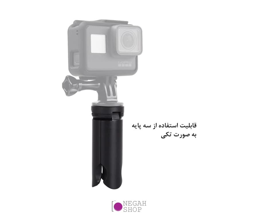 سهپایه نگهدارنده گوشی موبایل Puluz PKT42 با کلدشو — تصویر ۷