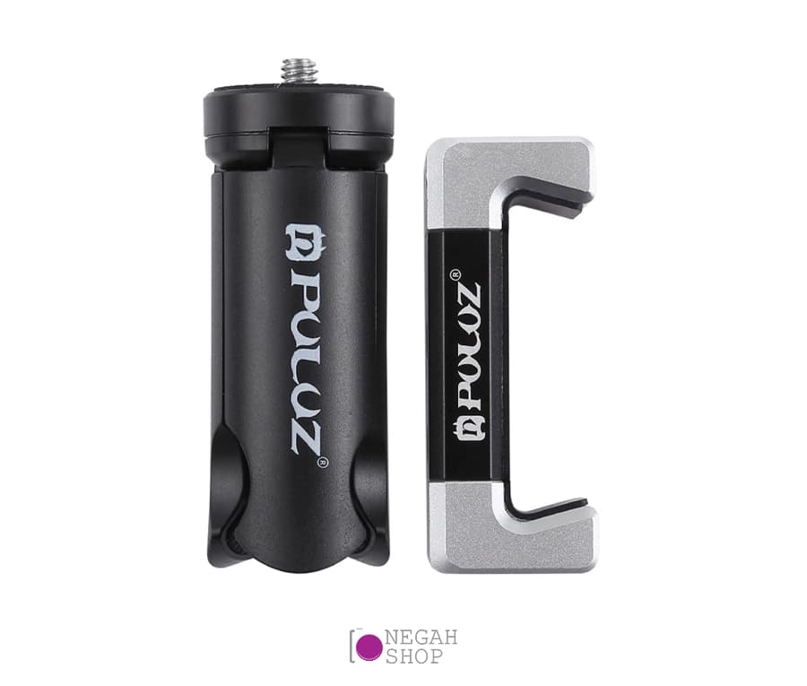 سهپایه نگهدارنده گوشی موبایل Puluz PKT42 با کلدشو — تصویر ۴