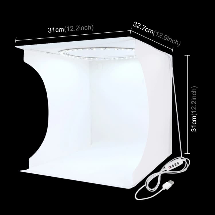 خیمه عکاسی مدل لایت باکس 31 سانتی متر Puluz PU5030 — تصویر ۴