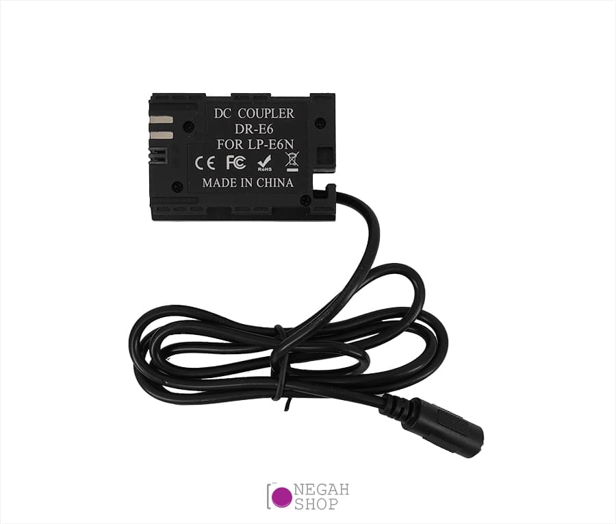 آداپتور برق مستقیم دوربین LP-E6 To USB — تصویر ۳