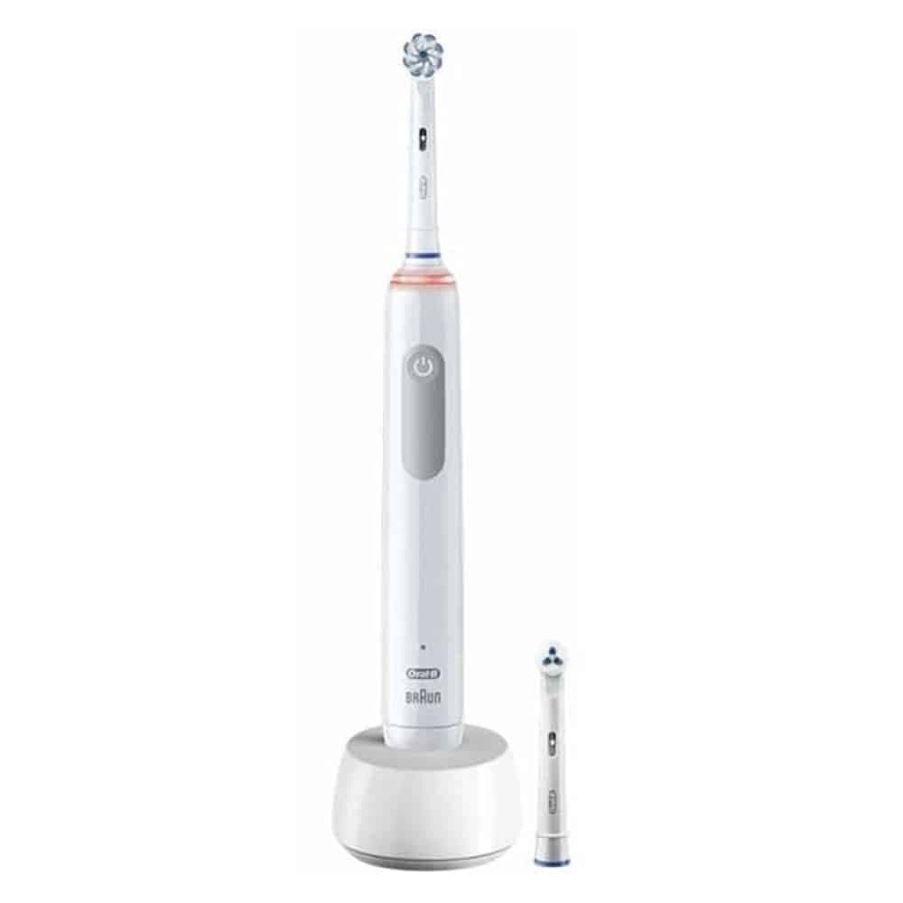 مسواک برقی اورال بی مدل Oral-B laboratory 3 رنگ صورتی — تصویر ۲