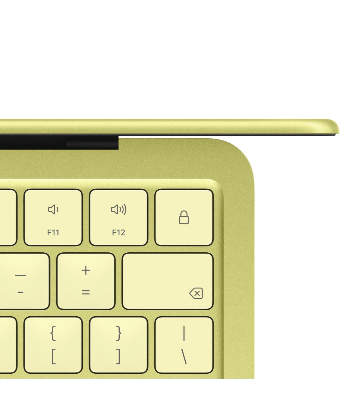 مک بوک نئو 13 اینچی اپل با چیپ A18 Pro – ظرفیت 256 گیگ رم 8 گیگ _ رنگ لیمویی MacBook Neo MHFD4 — تصویر ۴