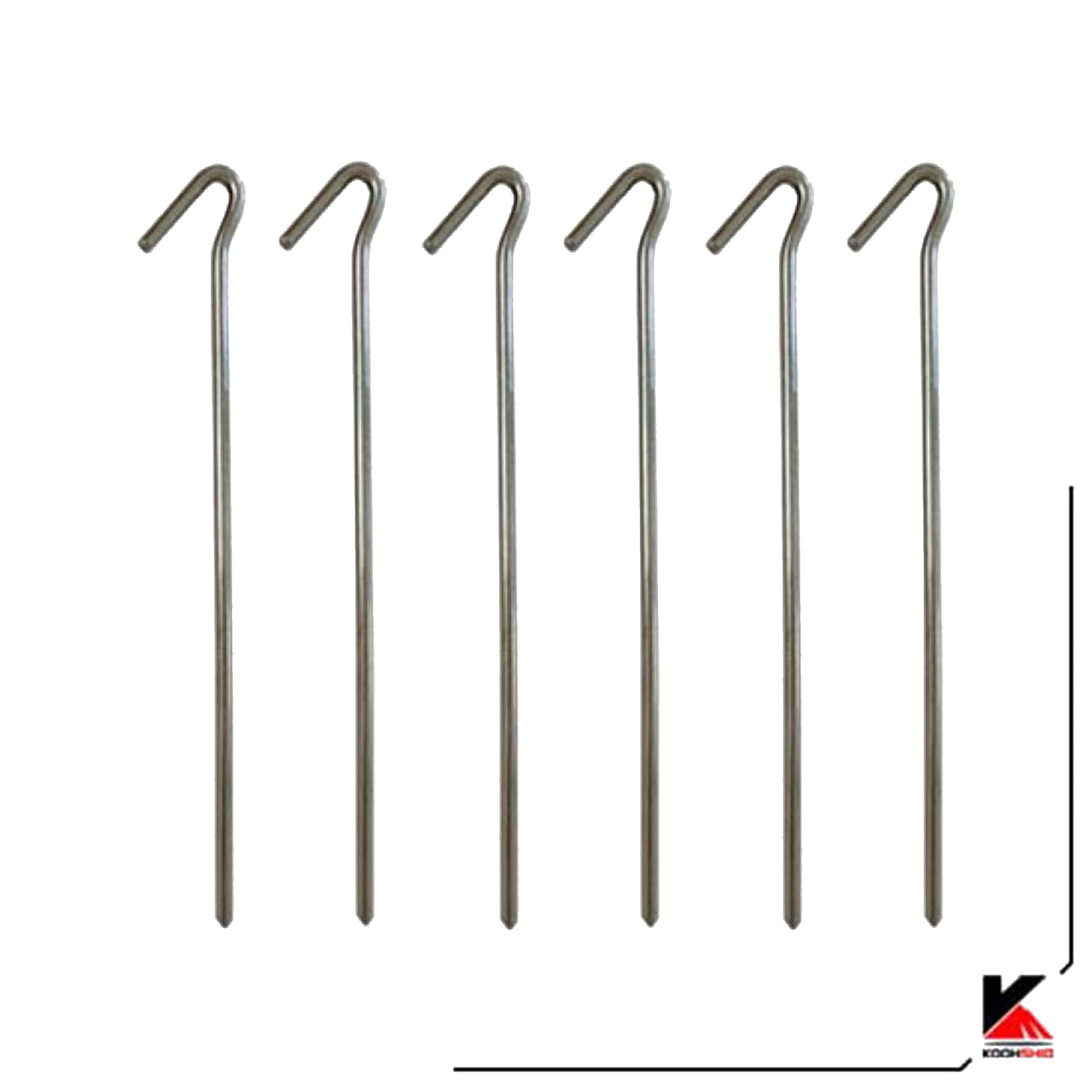میخ چادر MK122 بسته 6 عددی