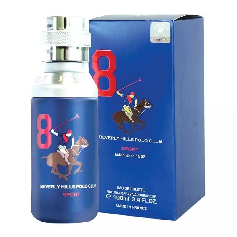 عطر ادکلن بورلی هیلز پولو کلاب اسپرت ۸ مردانه | Sport 8 Beverly Hills Polo Club for men