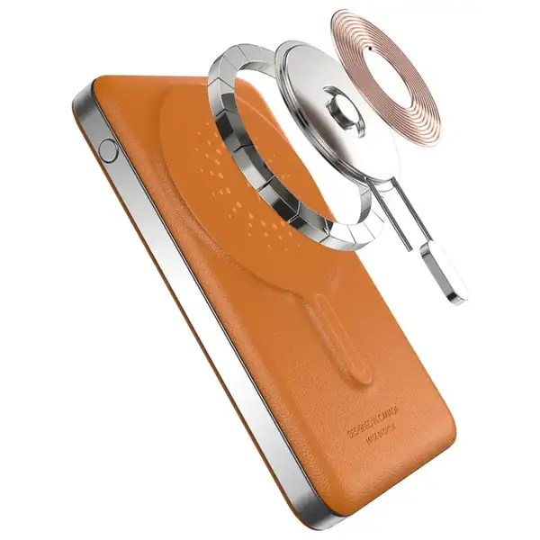پاوربانک 10000 هزار لولو مدل Levelo Marbella MagSafe Power Bank 10000mAh — تصویر ۳
