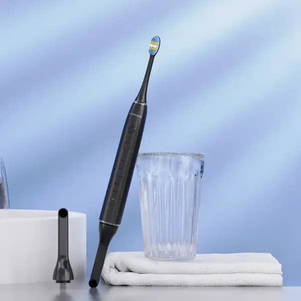 مسواک برقی هوشمند با دوربین پرودو مدل Porodo Smart Sonic Visual Electric Brush — تصویر ۷